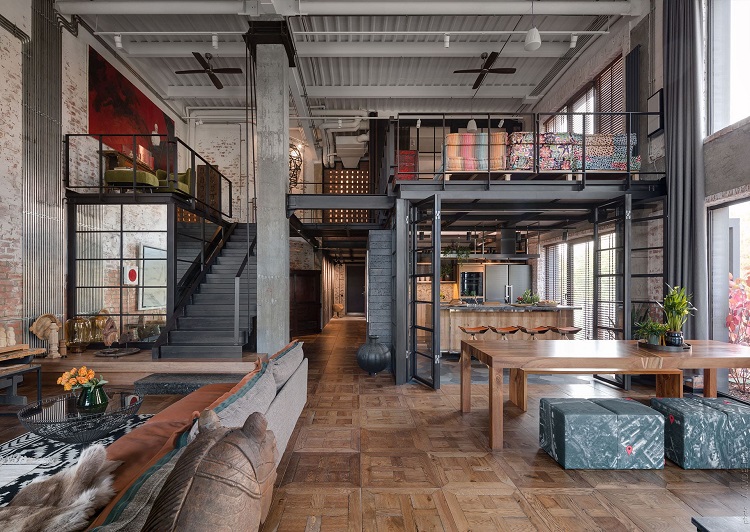 Menerapkan desain interior industrial, Sumber: craftandconcept.ch